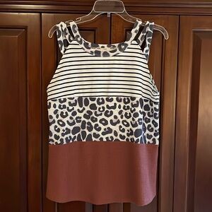 Fancy boutique summer top NEVER WORN